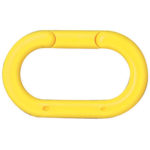 Maillon de cadena en PVC para marcaje et balizamiento