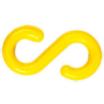 Gancho de PVC para chaines de marcaje et balizamiento